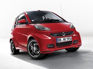 Smart ForTwo Cabrio Xclusive Red by Brabus 2014 года